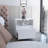 Nightstand Munyochi, One Drawer, White Finish-1379612888
