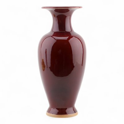 Porcelain Vase Oxblood