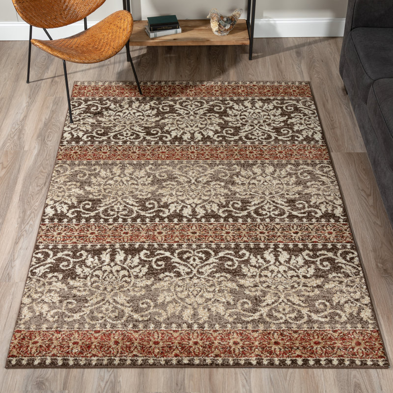 Tapis chocolat Mcmanis, Rectangle 3 pi 3 po x 5 pi 1 po