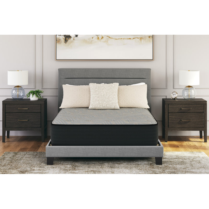 California King Blue Gel Memory Foam Innerspring Adjustable Mattress