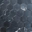 12" x 10" Marble Honeycomb Mosaic Wall & Floor Tile