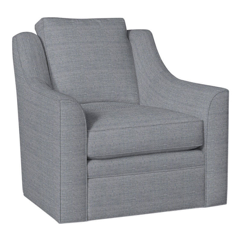 Fauteuil pivotant American Bungalow Nicholas, Perigold Willa Haze