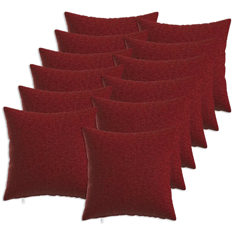 Cushion, Square 45cm, Wine Red
