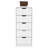 Dresser, Five Drawer Narrows-483655545