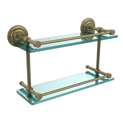 Leamore 2 Piece Tiered Shelf