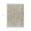 Tapis intérieur lavable rayé beige et ivoire 8 pi x 10 pi