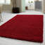 Verona Thick Red Shaggy Area Rug – Soft Pile, Non-Slip, Durable Polypropylene Carpet for Living Room, Bedroom & Hallway-39427406