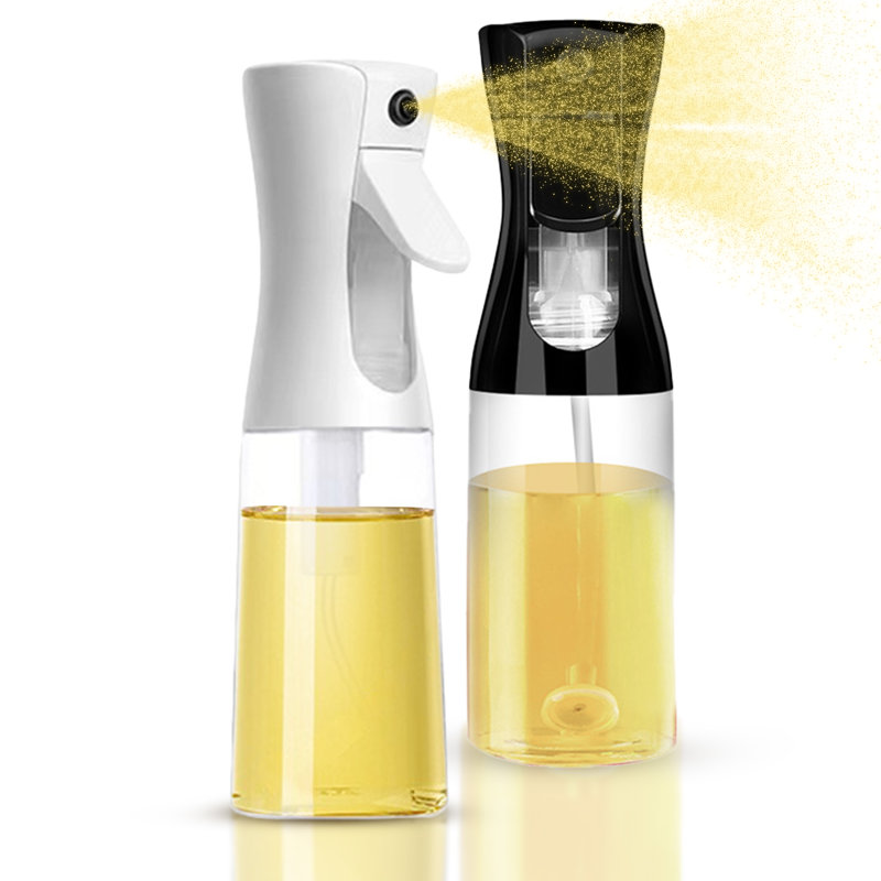 6.76oz. Oil & Vinegar Cruet Set, Black/White