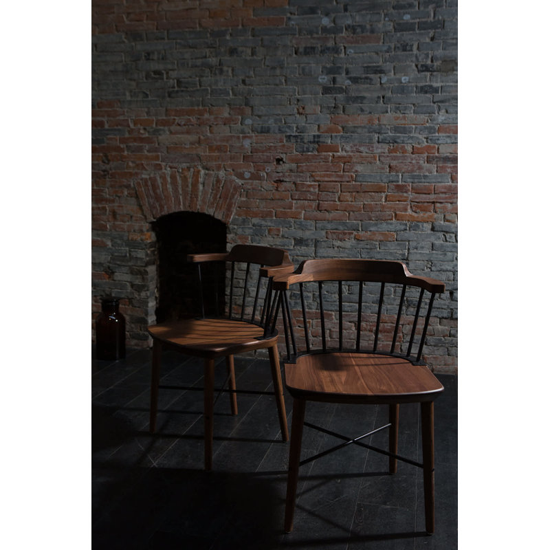 Exchange Dining Chair, Natural Walnut