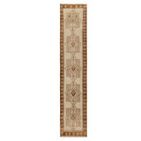Tribal One-of-a-Kind 3'3" X 14'6" Hand Knotted Area Rug