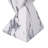 Andree 18.5"H Outdoor Magnesium Oxide Side Table with Sculptural Twist Design-125098458
