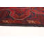 Tapis unique en laine noué à la main style Esari des années 2010 de 3 pi 4 po x 4 pi 9 po rouge Arandip
