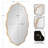 Scalloped Oval Bathroom Mirror-2137868751