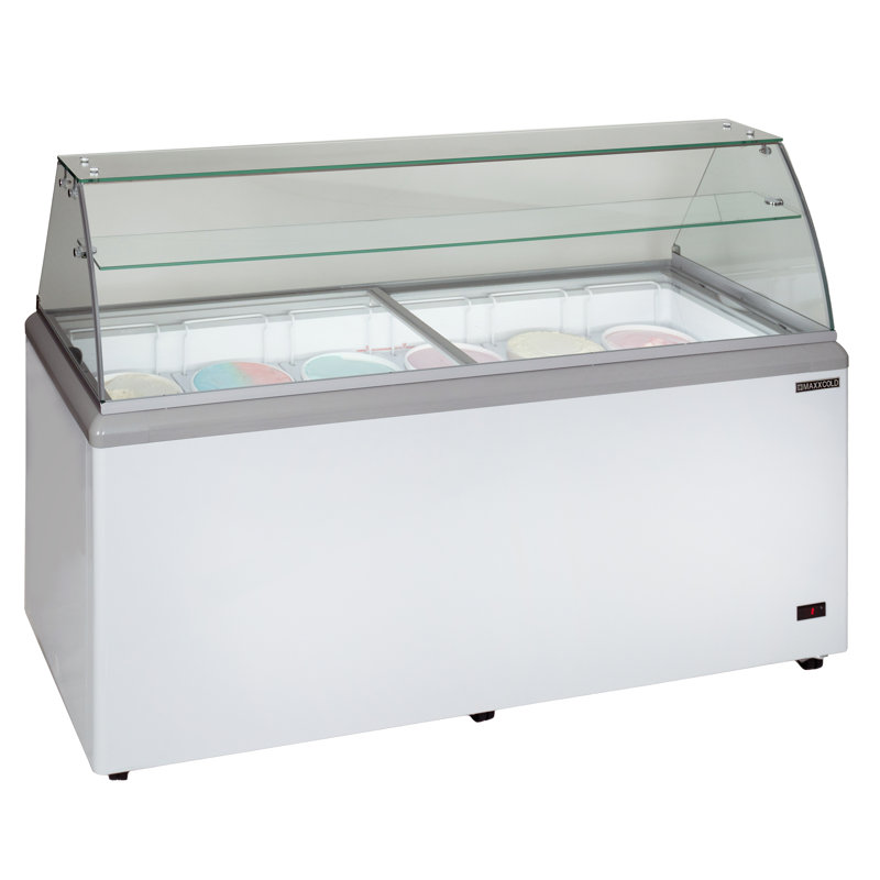 Maxx Cold 16 Cubic Feet Refrigerated Display Case - 70''
