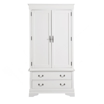 Armoire Louis Phillipe G3190-A, blanc