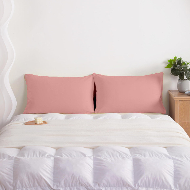 Easy Care Brushed Microfiber Pillow Case Microfiber Polyester Pillowcase With Envelope Closure By Lotechicw, King Pillowcase