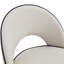 Chaise de bar moderne rotative rembourrée à 360 ° avec pieds en métal noir pour salle à manger, cuisine, terrasse (ensemble de 2)-1605070298
