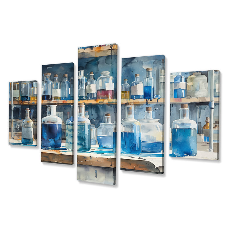 Tyron - Laboratories Wall Decor Set