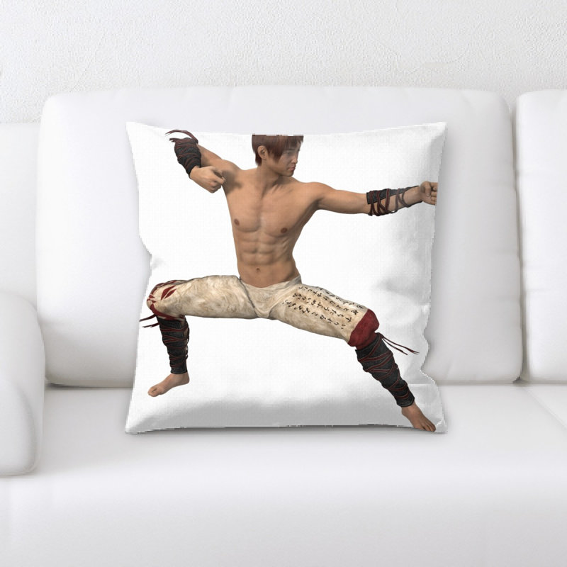 Coussin décoratif man