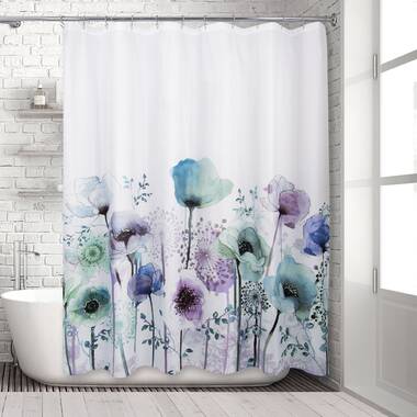 Serafina Home Floral Boho Shower Curtain Bathroom Free Spirit