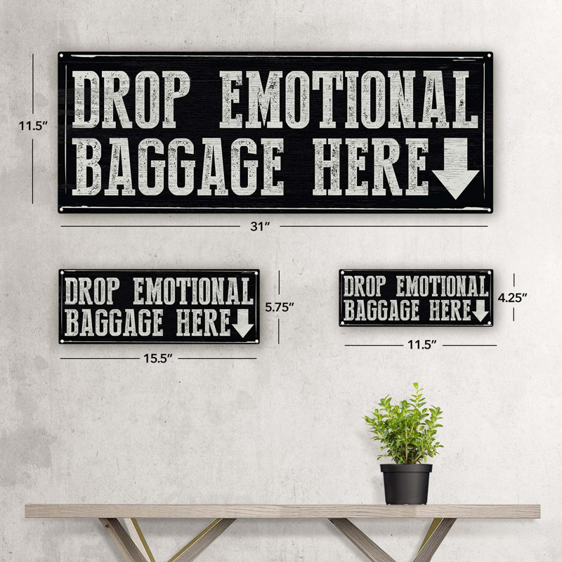 Plaque murale décorative Drop, H 5,75 po x l 15,5 po x P 0,04 po
