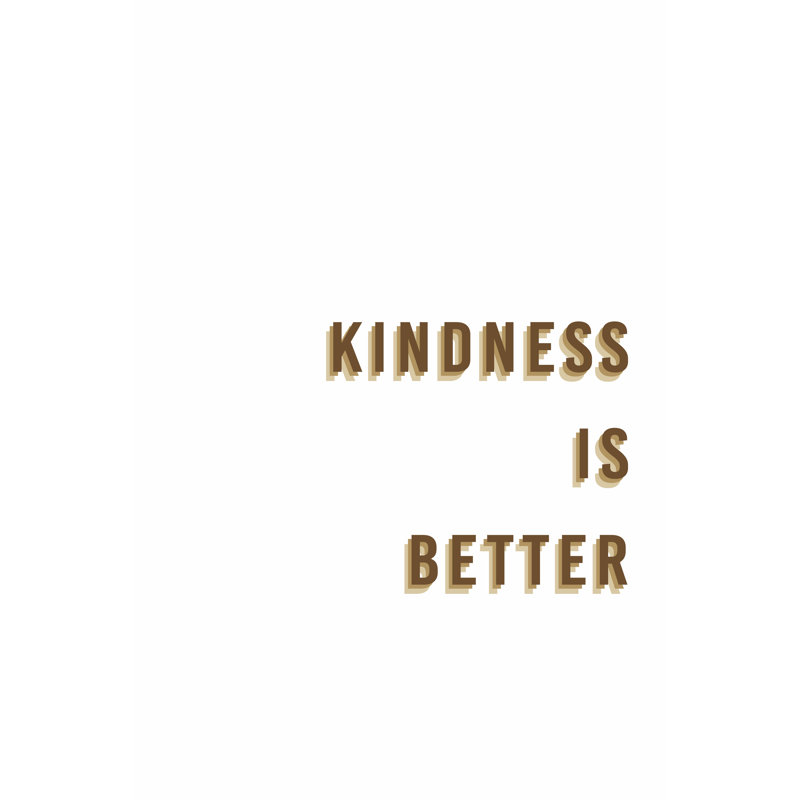Encouragements IV by Anna Hambly - Wrapped Canvas Typography Print, 122cm H x 81cm W