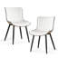 Chaises de salle à manger rembourrées en cuir Heitger-782669903