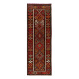 One-of-a-Kind 3'1" X 8'10" Hand Knotted Area Rug