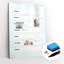 Magnetic Glass Photo Memo Board
