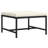 23.6" Wide Square Patio Sectional with Cushions