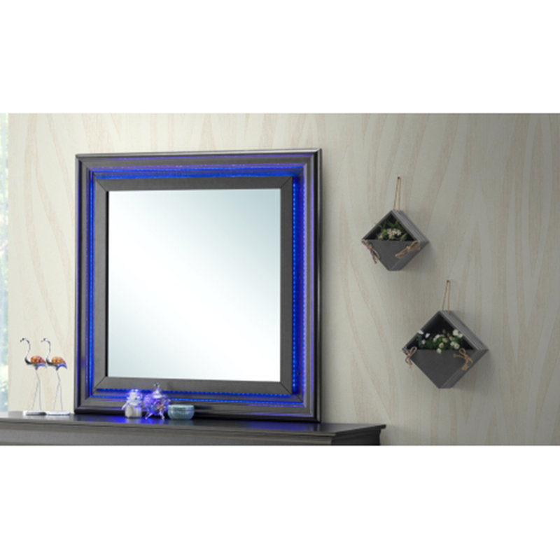 Lorana Wall Mirror (Variant), Black