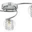 Macsen Glass Semi Flush Mount