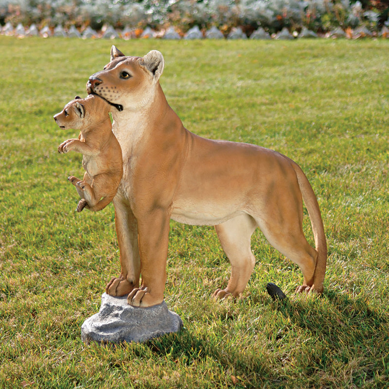 Animals Weather Resistant UV Resistant Polyresin Garden Statue