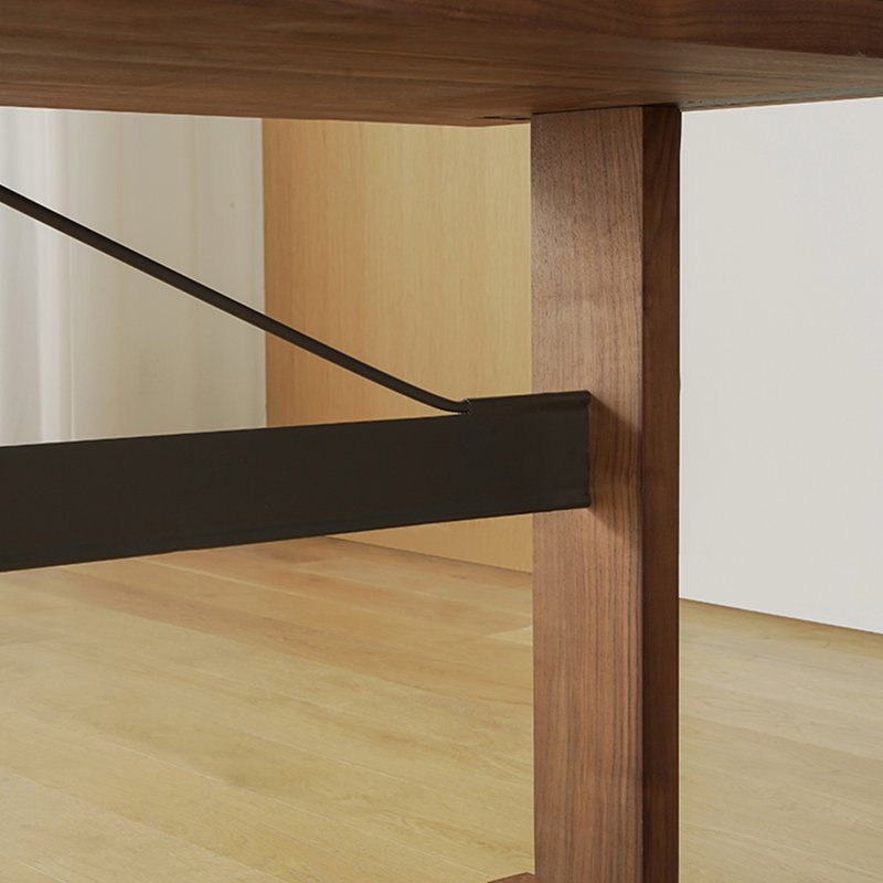 American style high-end office desk, 29.53" H x 55.12" W x 25.59" D