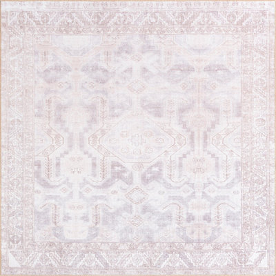 Chenille Geometric Indoor Rug
