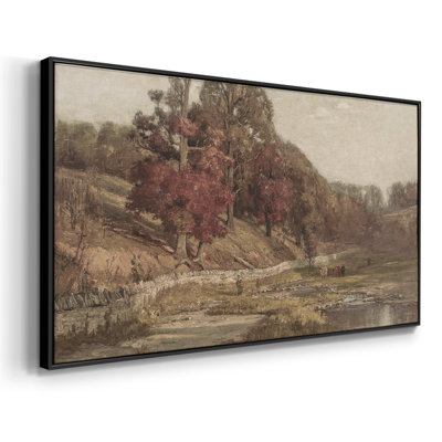 Landscape Series-DCCXCIX- Framed Gallery Wrapped Canvas -Ready to Hang
