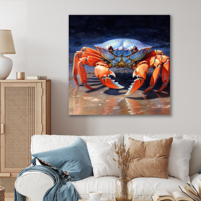 Crab Beachcombers V sur toile