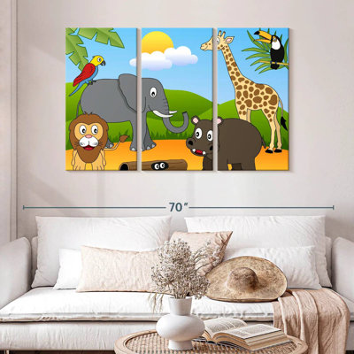 Ashelle, animaux de la jungle