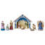 Ensemble de figurines de crèche 10 pièces