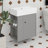 21.6" Floating Bathroom Vanity With Sink, Left Side Open Storage