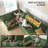 Olar Single Chenille Storage Ottoman Wide Cloud Couch, Cushion Covers Removable, Freely Combined With Other Modules-1505534491