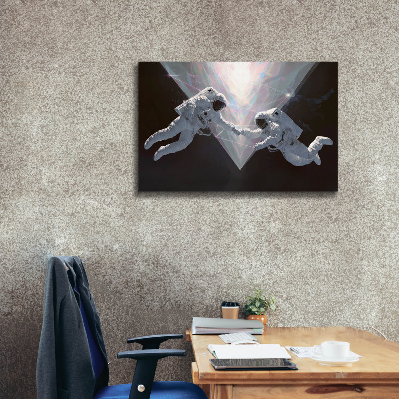  'Gravitating Towards You' by Ann Klee Canvas Wall Art, 40" x 26"