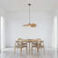 Luminaire suspendu en rotin tissé 1 lumière-2144972770