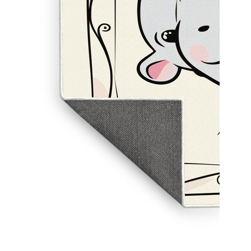 Tapis pour enfants East Urban Home, Rectangulaire 2 pi x 3 pi