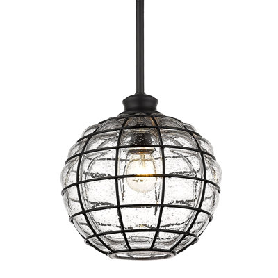 Luminaire suspendu sphère 1 lumière Arinze