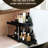 2 Hooks Black Under Sink Organizer With Double Drawer For Graceful Storage Elegant