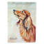 Polyester 40 x 28 po teckel 2 côtés drapeau maison