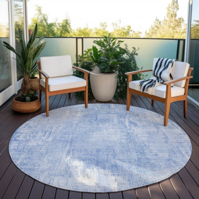 Tapis intérieur / extérieur Karsyn avec envers antidérapant