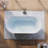 60 Inch,59-Gallon Freestanding Soaking Bathtub, 100% Pure Virgin Acrylic With Drain And Overflow,Glossy White