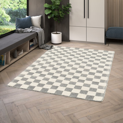 Richma Geometric Shapes Hand Woven Area Rug